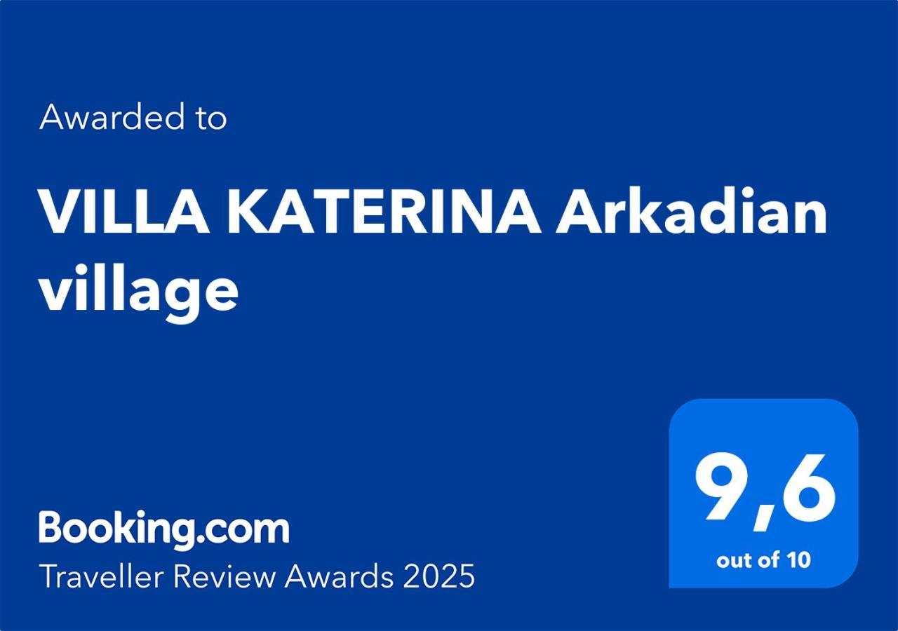 Villa Katerina Arkadian Village Arkadiko Chorio Ngoại thất bức ảnh